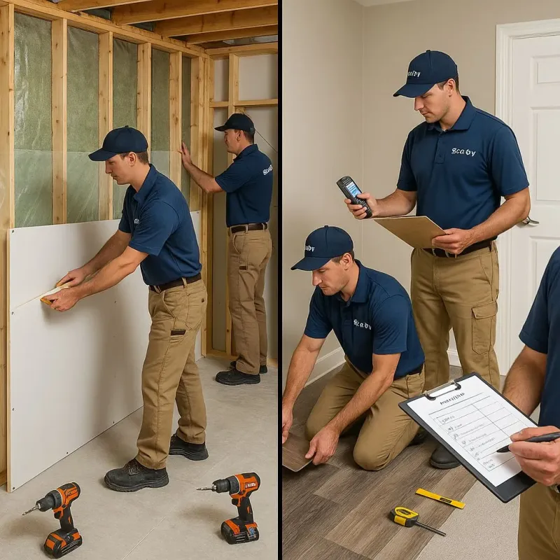 Repairs and Reconstruction process in Nelson, NE